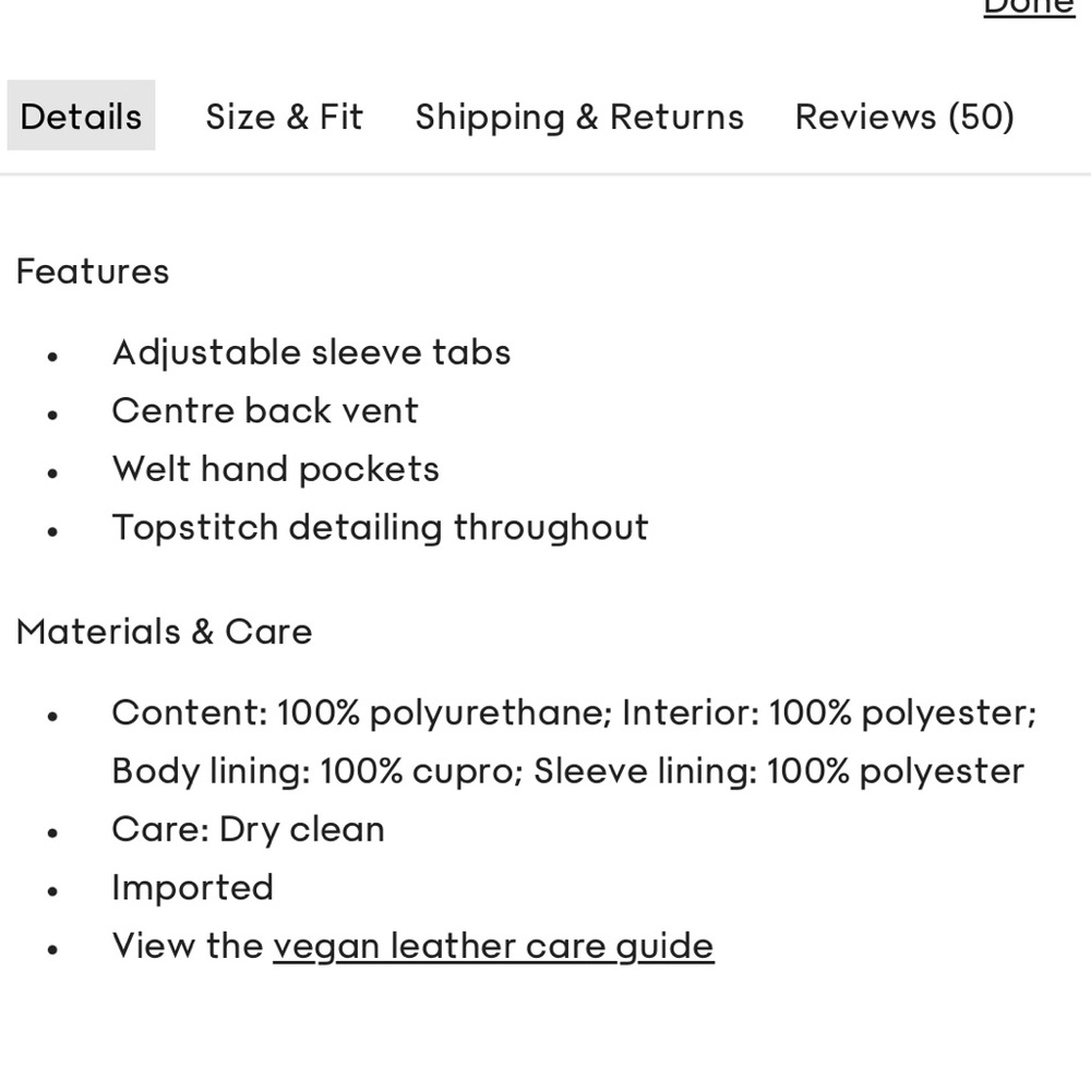 Aritzia Babaton Tabloid Trench Coat - Picture 4 of 5